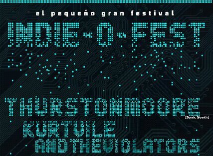 Cartel de el Indie-O Fest 2012